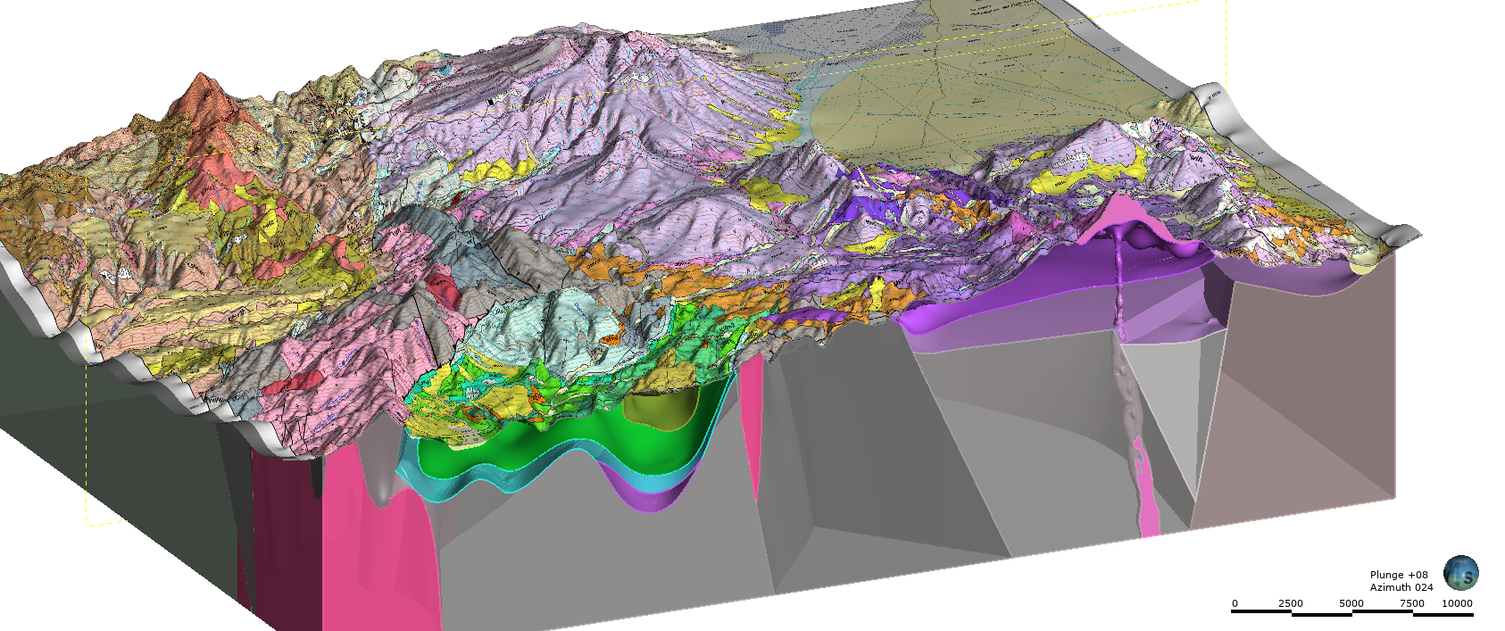 Modelamiento geológico 3D